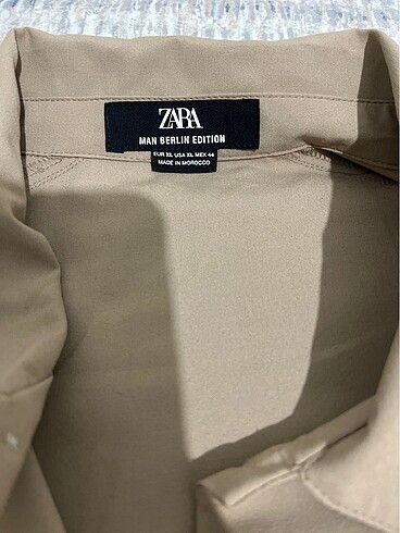 Zara Viskoz karışımlı erkek gömlek