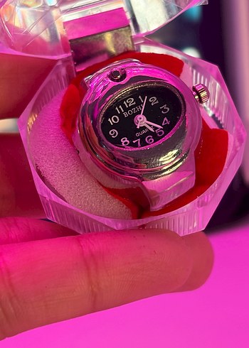 vintage yüzük saat - Görsel 4