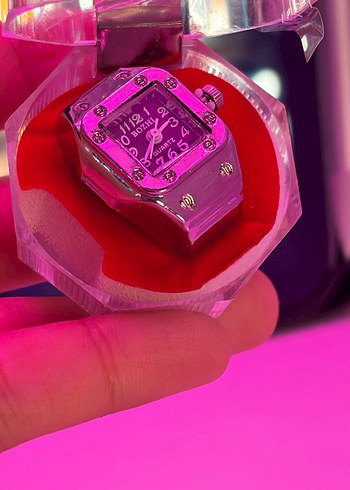 vintage yüzük saat - Görsel 3