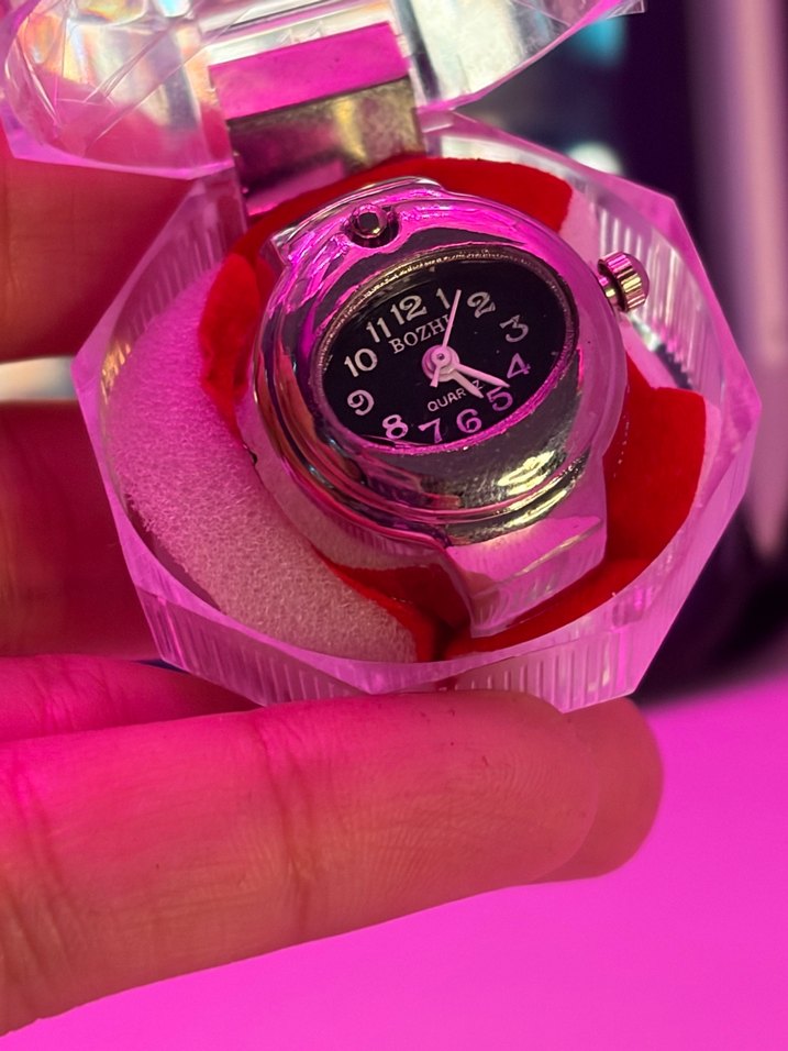 vintage yüzük saat - Görsel 4