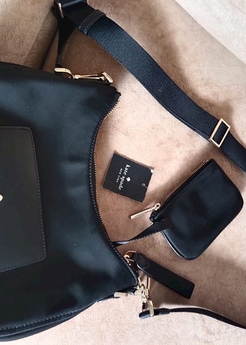 Kate spade siyah çapraz çanta - Görsel 2