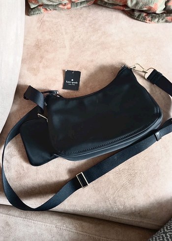 Kate spade siyah çapraz çanta - Görsel 3