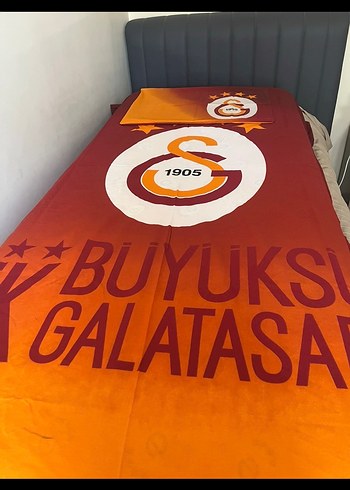 Beden kırmızı Renk TAÇ Lisanslı Galatasaray Nevresim Takımı