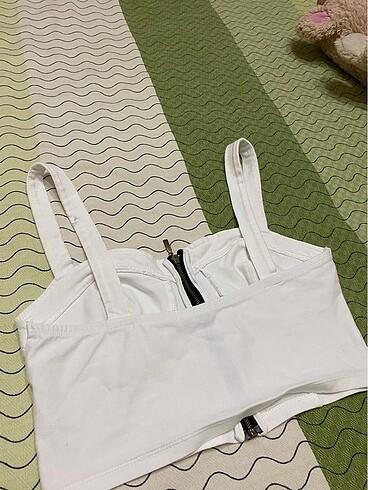 Bershka Beyaz crop