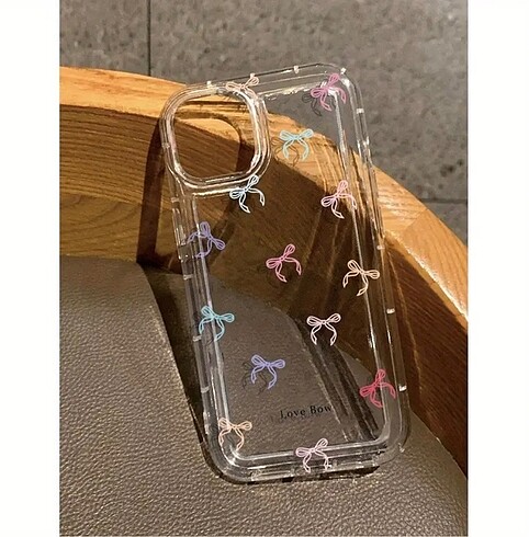 İphone 15 kılıf şeffaf fiyonklu