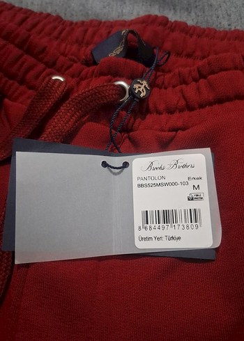 Bordo Erkek Eşofman Altı (unisex) - Görsel 2