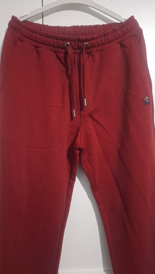 Bordo Erkek Eşofman Altı (unisex) - Görsel 5