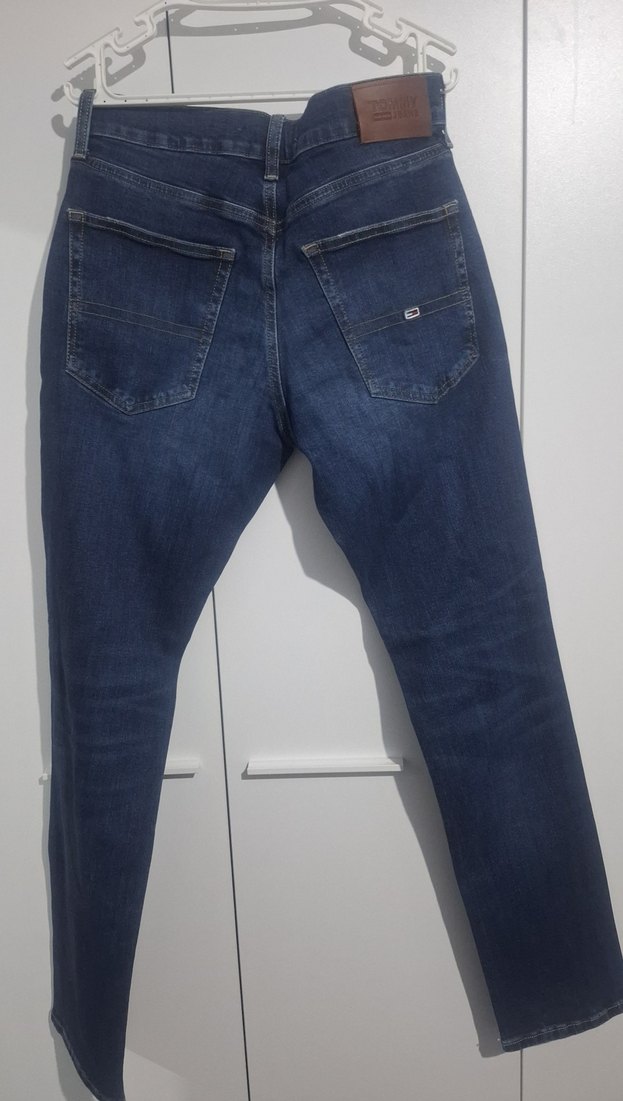 Erkek Lacivert Fit Kot Pantolon - Görsel 2