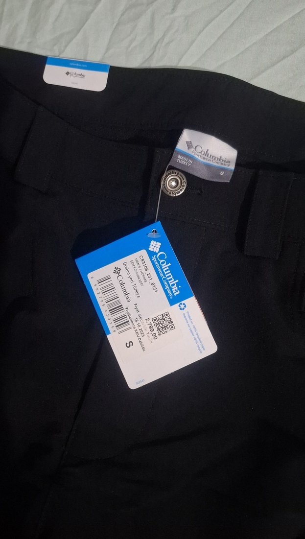 Columbia Taktik Erkek Siyah Kemerli Şort - Görsel 4