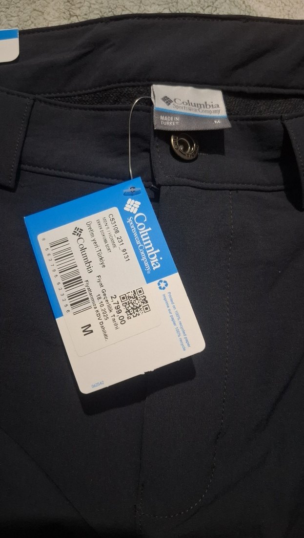 Columbia antrasit taktik Erkek Kısa Spor Şort - Görsel 5