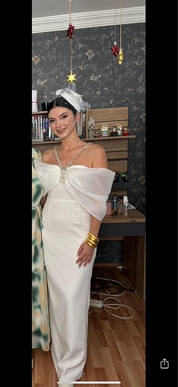 s Beden beyaz Renk Yenoiss Nikah Elbisesi