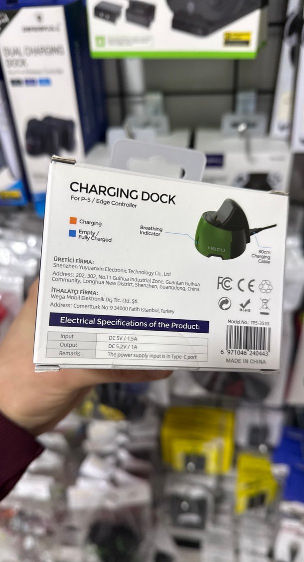 HEPU PS5 Şarj Dock İstasyonu bofixbilisim - Görsel 2