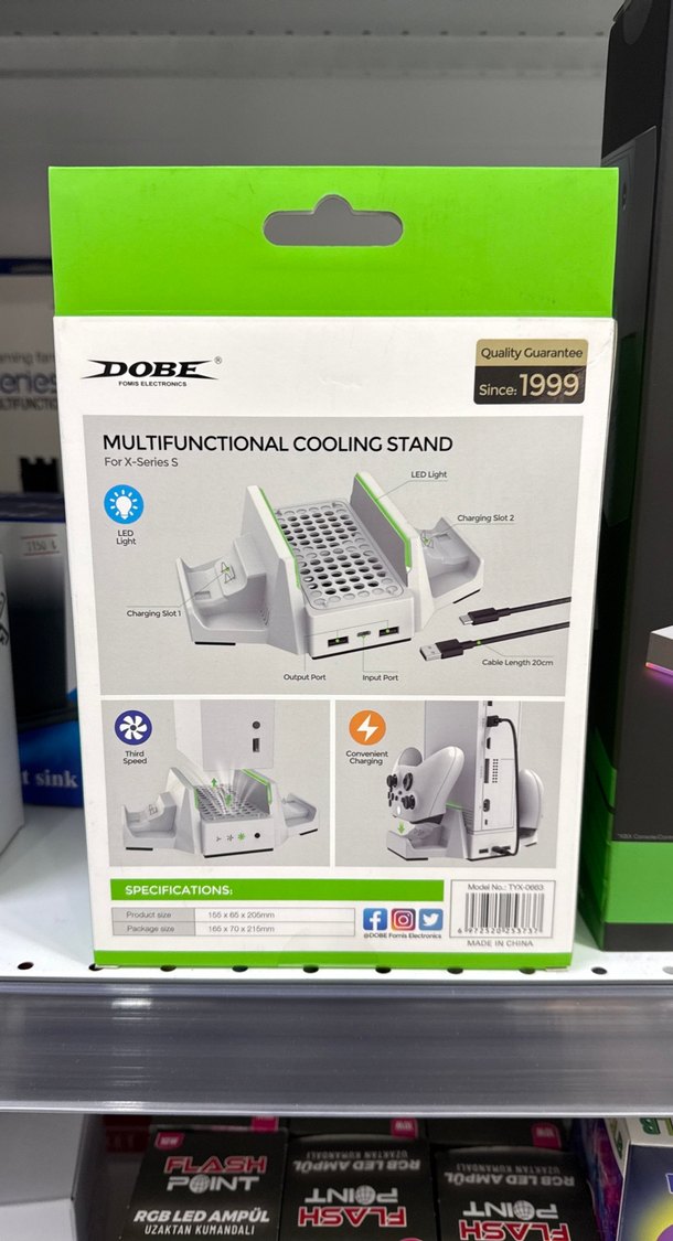 DOBE Soğutuculu şarjlı Stand Xbox Series S bofixbilisim - Görsel 2