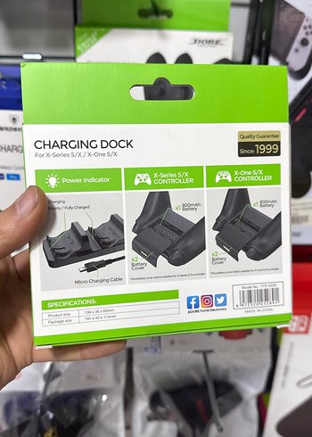 Dobe Xbox Şarj İstasyonu 2 pil ile bofixbilisim - Görsel 2