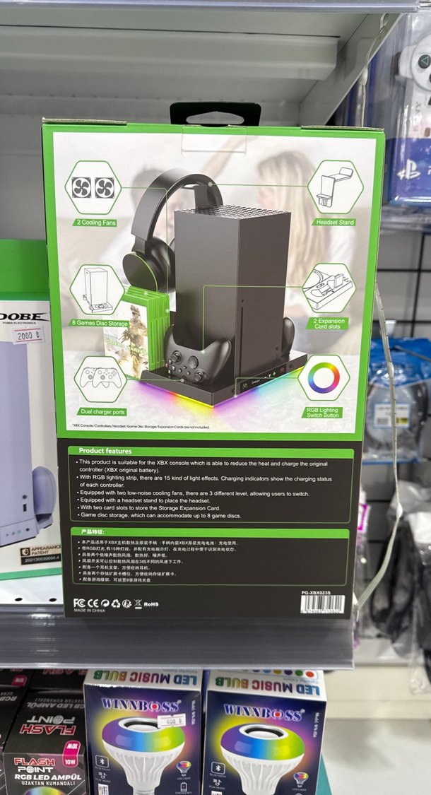 RGB Aydınlatmalı Stand Xbox series x bofixbilisim - Görsel 2