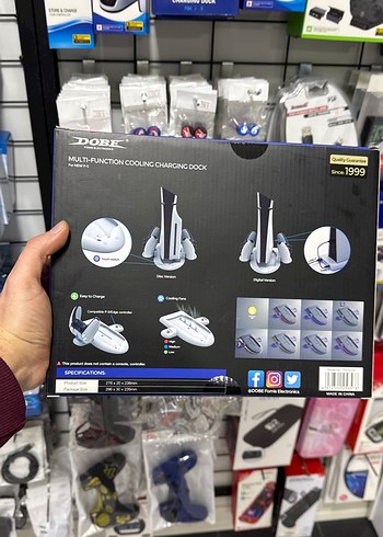 Ps5 slim Çok Fonksiyonlu Soğutma ve Şarj Ünitesi bofixbilisim - Görsel 2