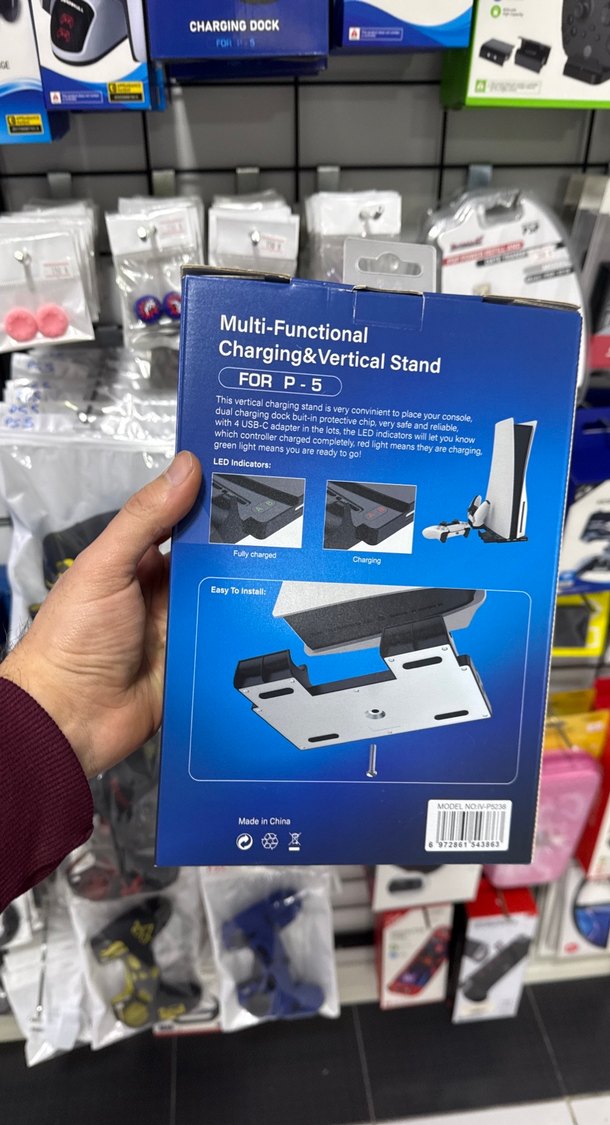 PS5 fat kasa soğutuculu Şarj ve Dikey Stand bofixbilisim - Görsel 2