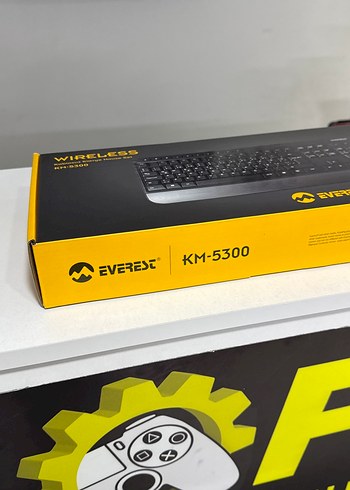 Everese km 5300 Siyah Klavye ve Mouse Seti // bofixbilisim // - Görsel 7