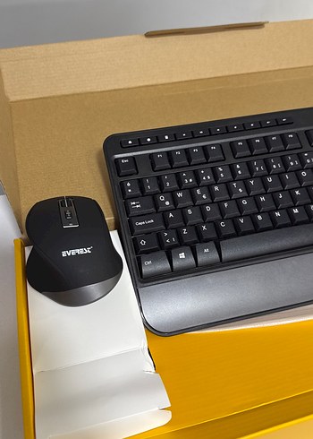 Everese km 5300 Siyah Klavye ve Mouse Seti // bofixbilisim // - Görsel 2