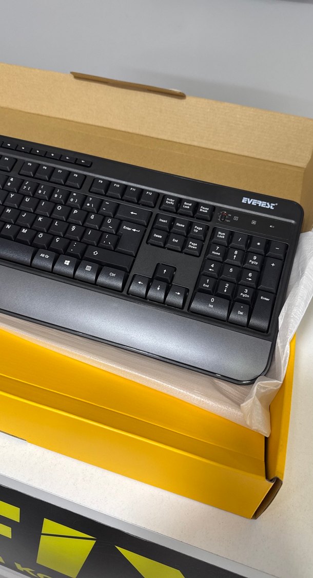 Everese km 5300 Siyah Klavye ve Mouse Seti // bofixbilisim // - Görsel 4