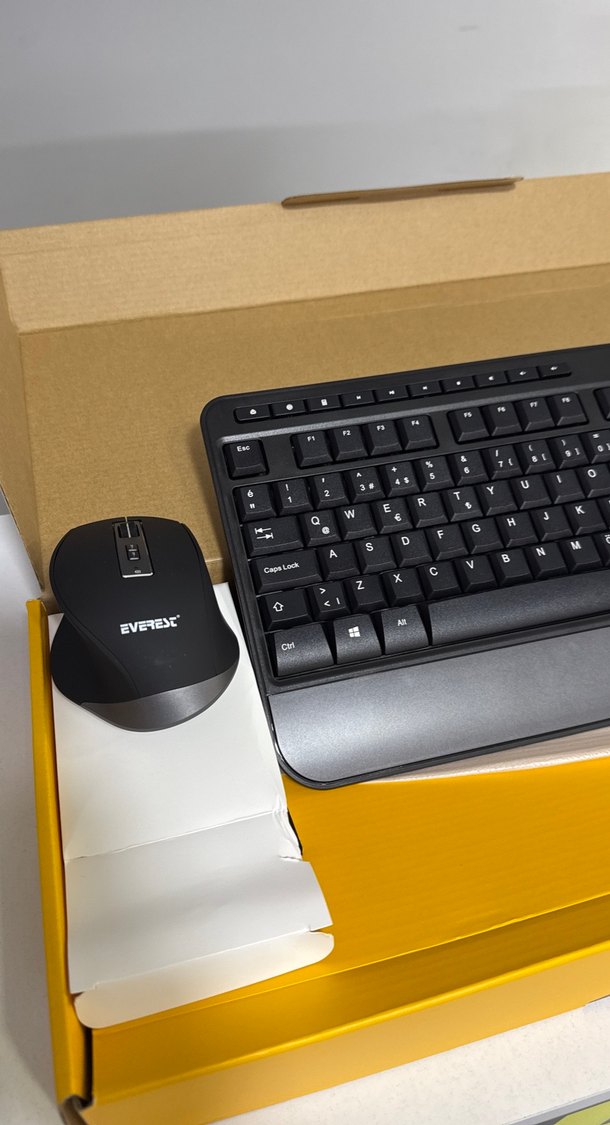 Everese km 5300 Siyah Klavye ve Mouse Seti // bofixbilisim // - Görsel 2