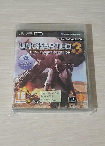 uncharted 3 ps3 oyun