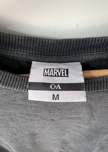 Marvel Gri Uzun Kollu She Hulk Baskılı Sweatshirt - Görsel 3