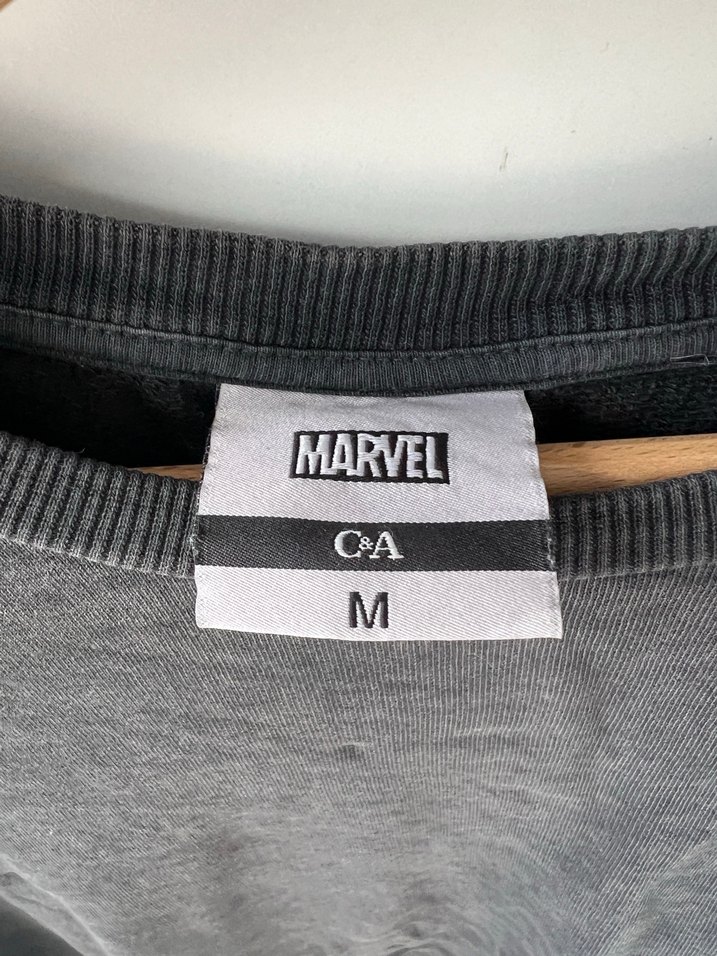Marvel Gri Uzun Kollu She Hulk Baskılı Sweatshirt - Görsel 3