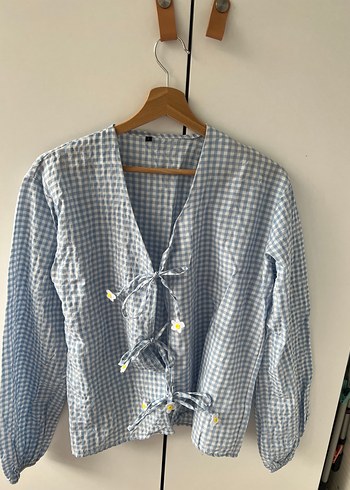 Nakışlı Beyaz Kadın Kol Düğmeleri - Görsel 2