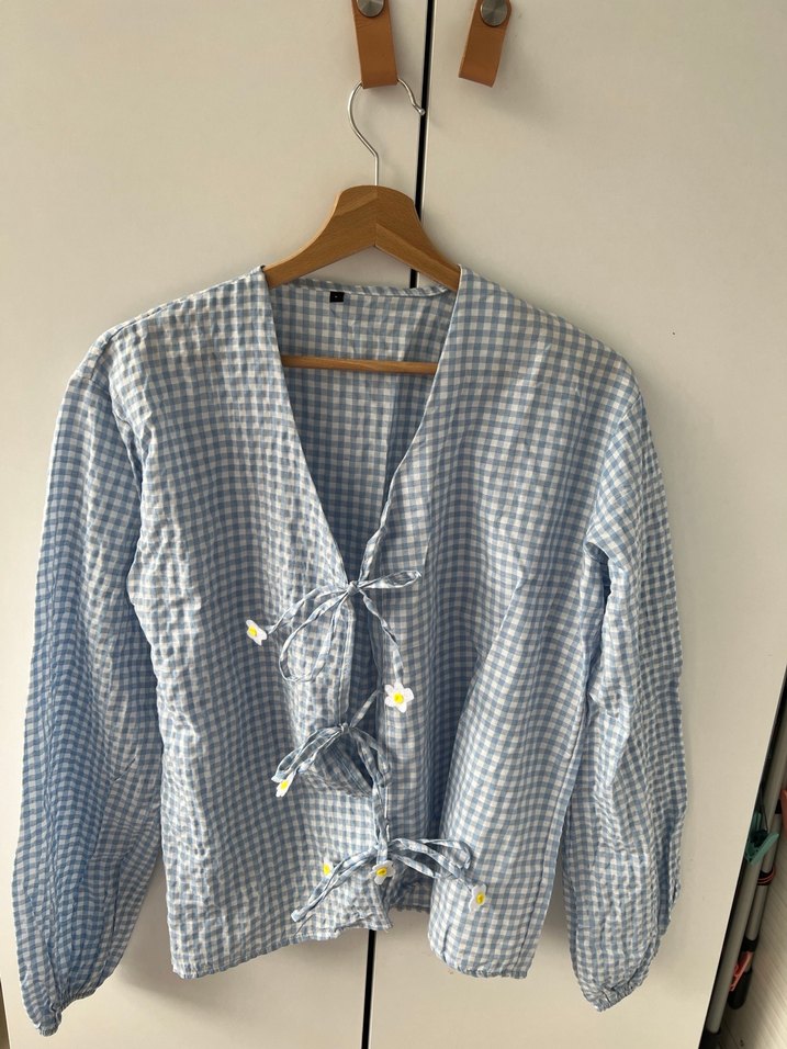 Nakışlı Beyaz Kadın Kol Düğmeleri - Görsel 2