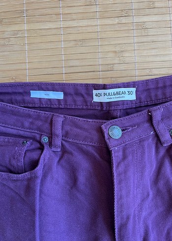 Mor Denim Pantolon Regular Fit - Görsel 4