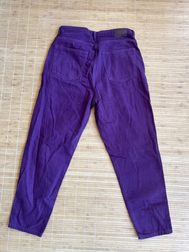 Mor Denim Pantolon Regular Fit - Görsel 2