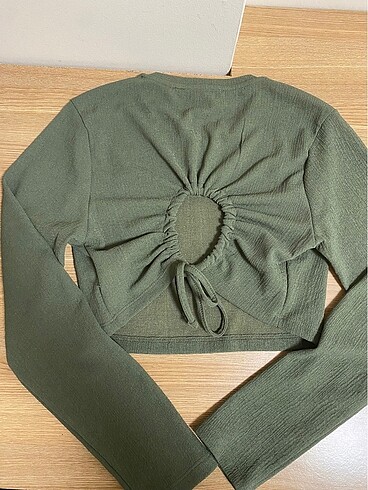 xl Beden Koton marka sırt detaylı crop