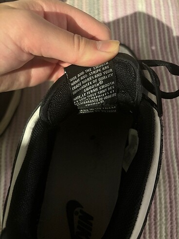 40 Beden siyah Renk Dunk Low Panda
