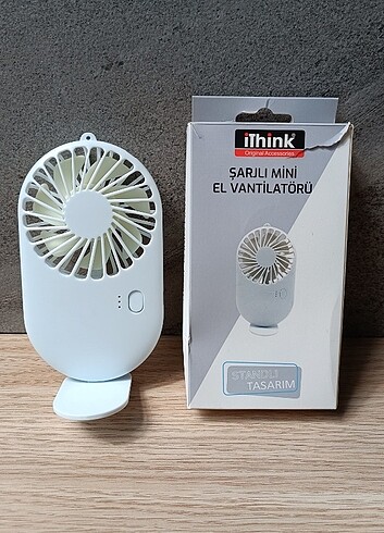 Şarjlı Mini fan