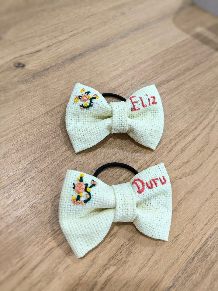 isimli fiyonk toka - Görsel 2