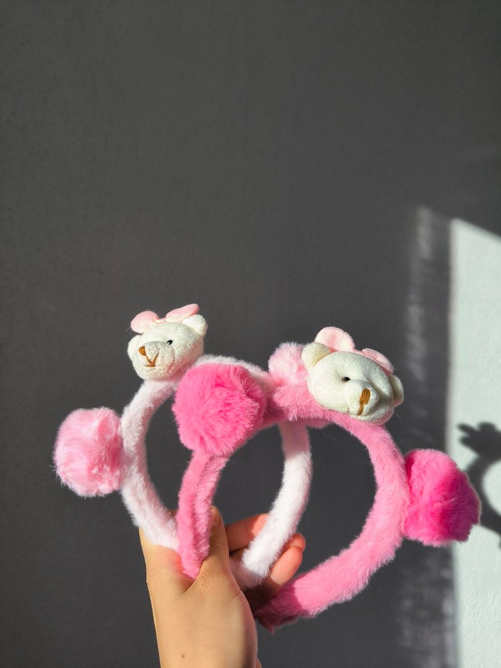 ayıcık peluş taç - Görsel 2