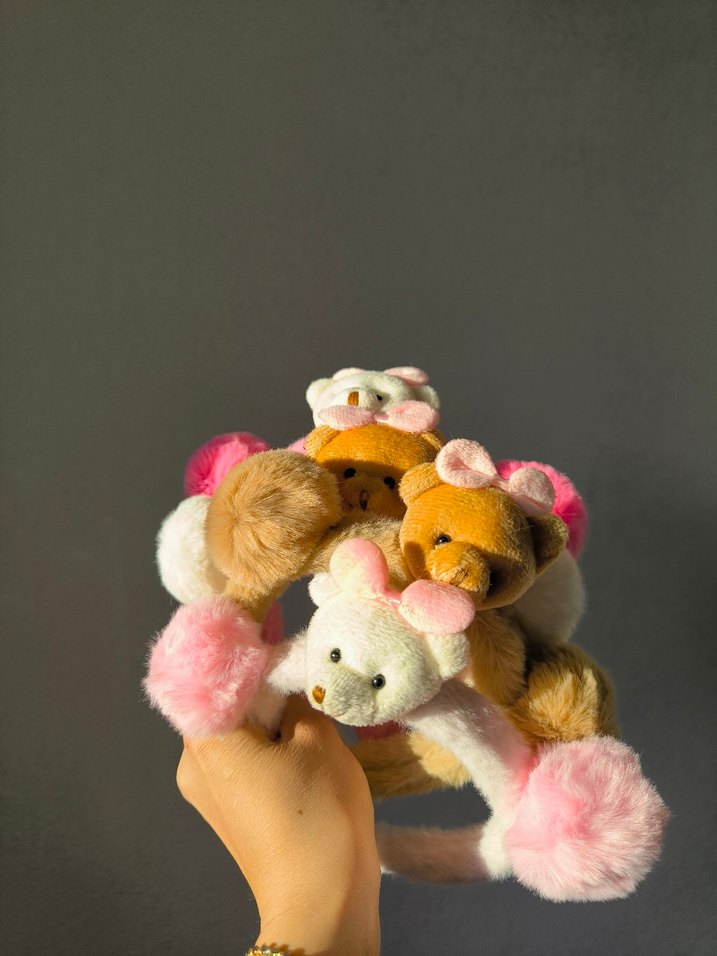 ayıcık peluş taç - Görsel 3