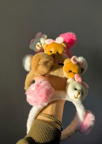 ayıcık figürlü taç - Görsel 2