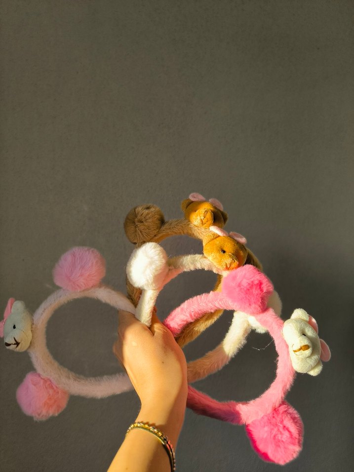 ayıcık figürlü taç - Görsel 3