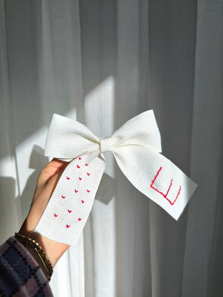 isim nakışlı fiyonk toka - Görsel 5