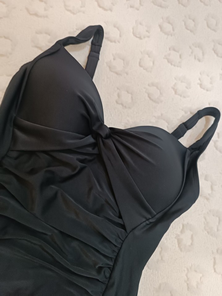 Zara kadın büzgülü toparlayıcı mayo - Görsel 3