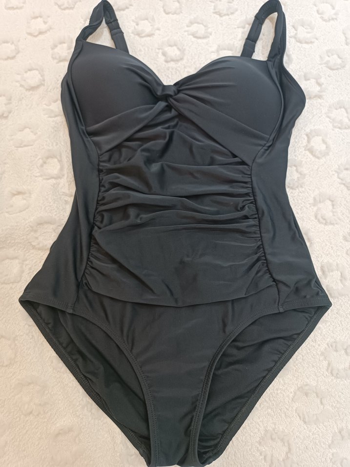 Zara kadın büzgülü toparlayıcı mayo - Görsel 2