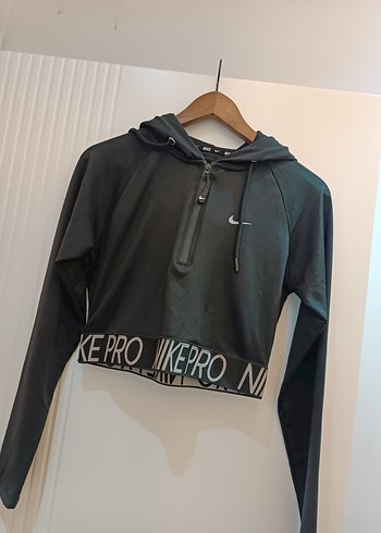 Zara kadın yarım fermuarlı crop - Görsel 4