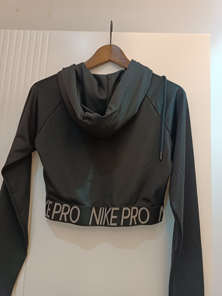 Zara kadın yarım fermuarlı crop - Görsel 3