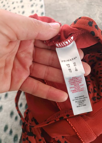 Kahverengi Leopar Desenli Volanlı Kadın Mayo - Görsel 7