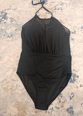 Zara Zara kadın transparan detaylı mayo