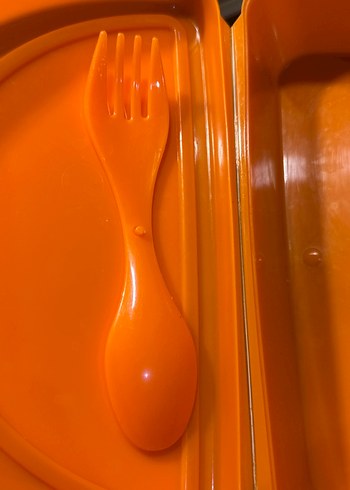 Portakal Dilimi Desenli Turuncu saklama kabı - Görsel 3