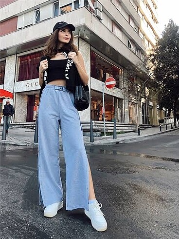 Diğer Çıt çıtlı plazzo eşofman