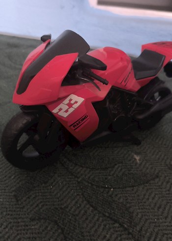 kırmızı Yarış Motosikleti Oyuncak